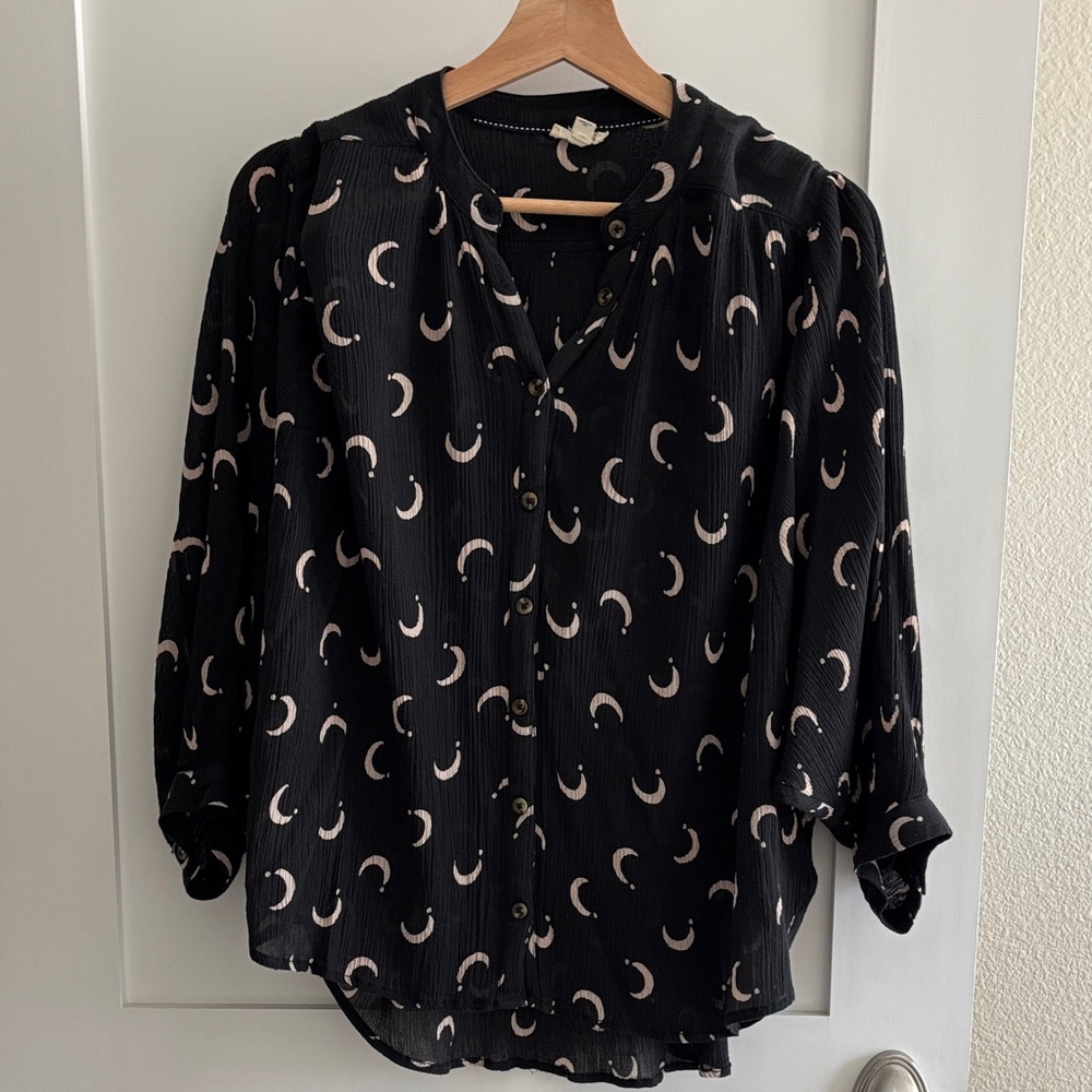 Anthropologie Pilcro Sidney Batwing Blouse